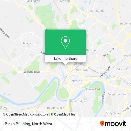 Binks Building map