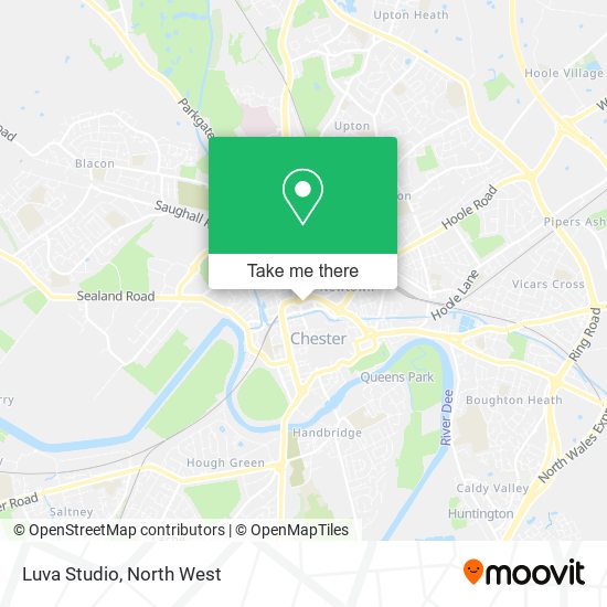 Luva Studio map