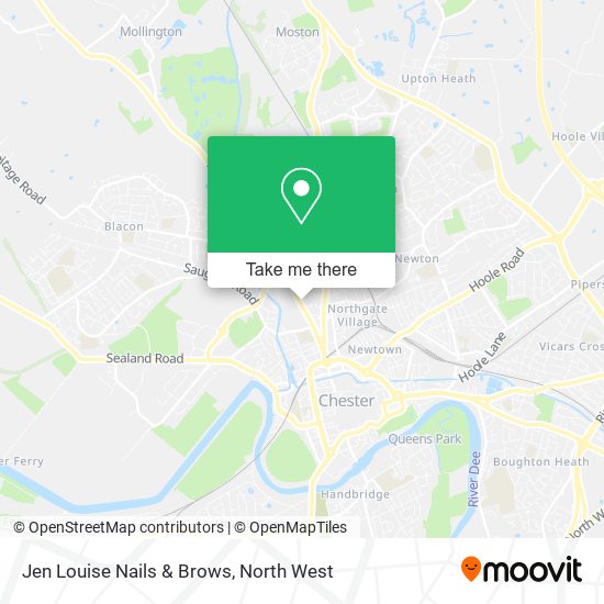 Jen Louise Nails & Brows map