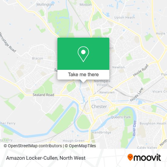 Amazon Locker-Cullen map