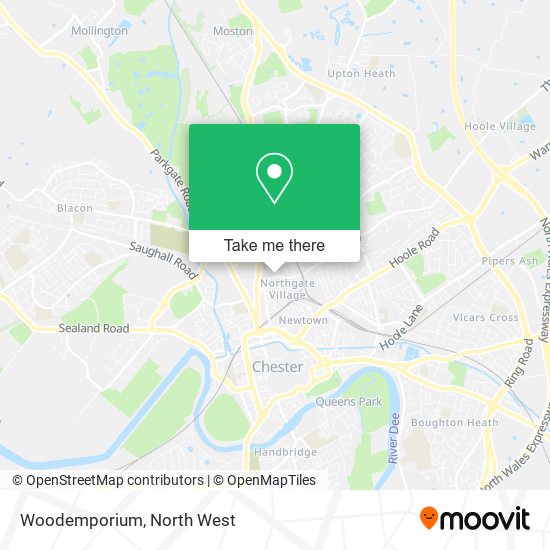 Woodemporium map
