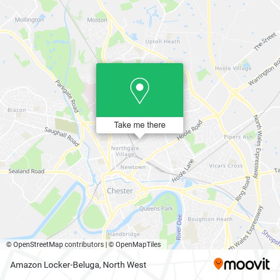 Amazon Locker-Beluga map