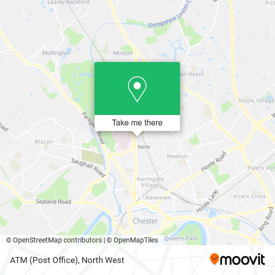 ATM (Post Office) map