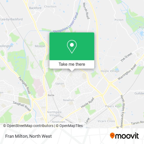 Fran Milton map