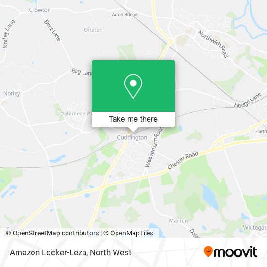 Amazon Locker-Leza map