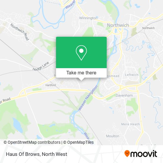 Haus Of Brows map