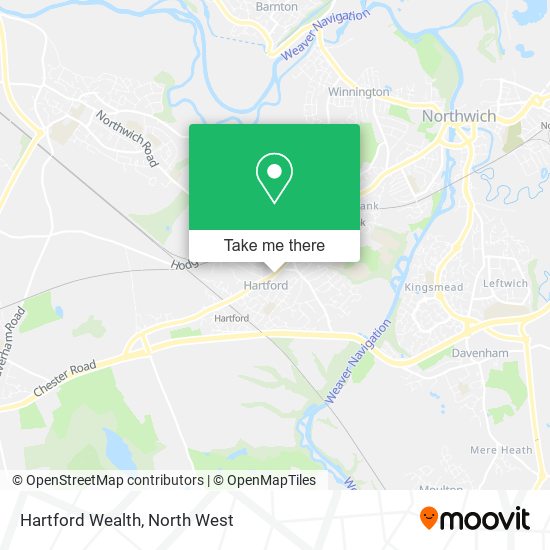 Hartford Wealth map