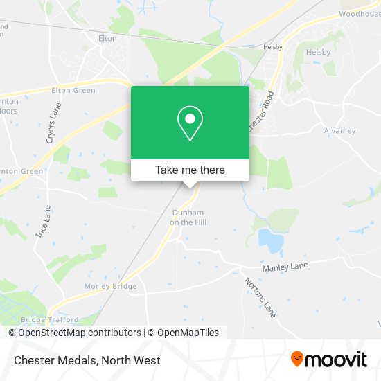 Chester Medals map