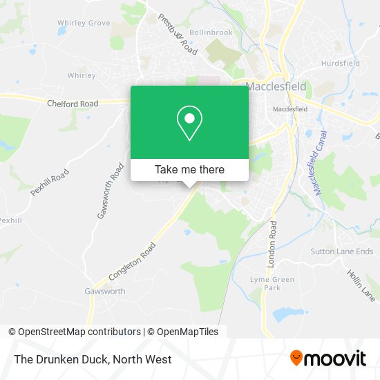 The Drunken Duck map