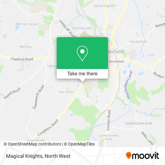 Magical Knights map
