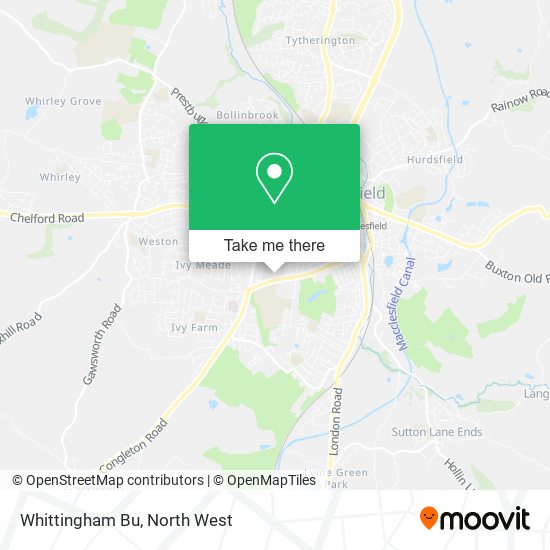 Whittingham Bu map
