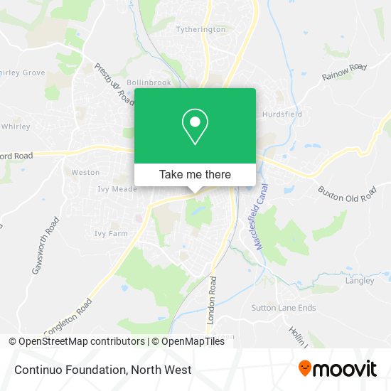 Continuo Foundation map