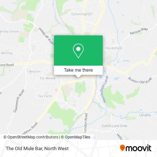 The Old Mule Bar map