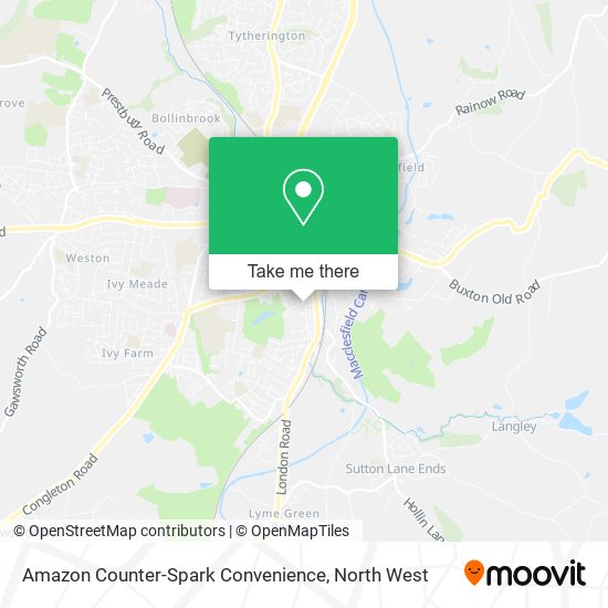 Amazon Counter-Spark Convenience map