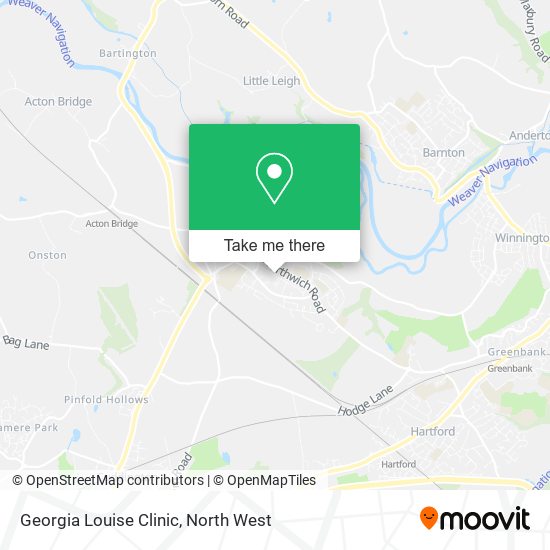 Georgia Louise Clinic map