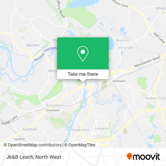 Jb&B Leach map