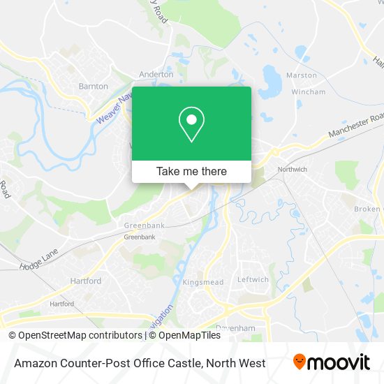 Amazon Counter-Post Office Castle map
