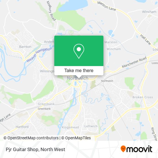 Pjr Guitar Shop map