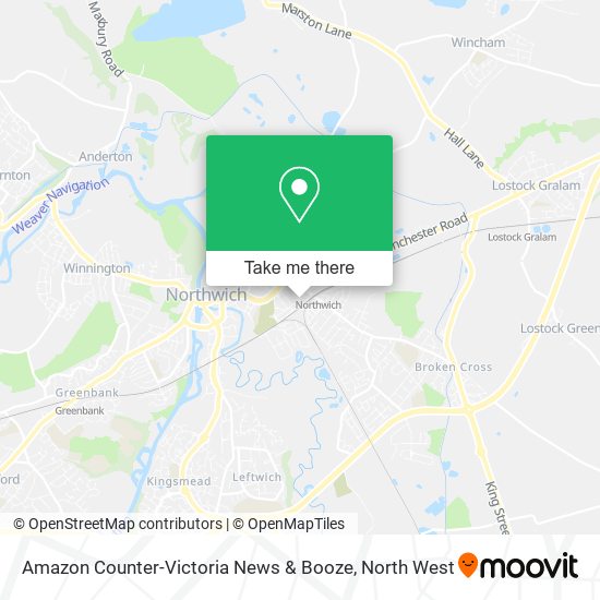 Amazon Counter-Victoria News & Booze map