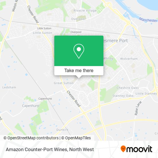 Amazon Counter-Port Wines map