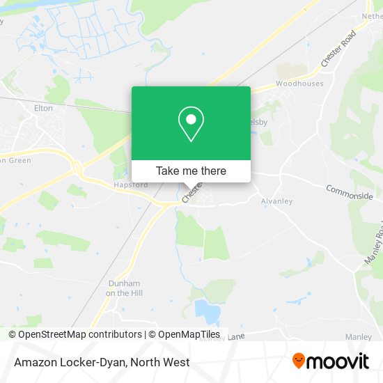 Amazon Locker-Dyan map