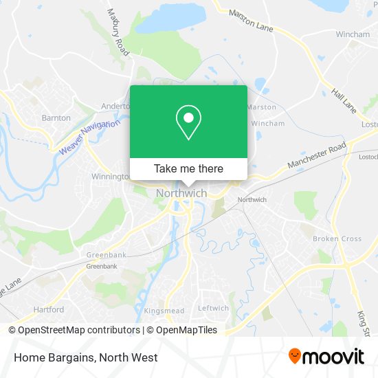 Home Bargains map