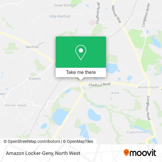 Amazon Locker-Geny map