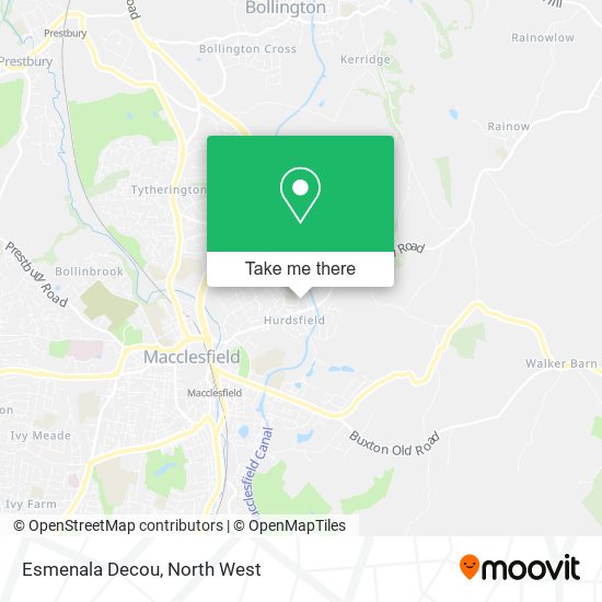 Esmenala Decou map