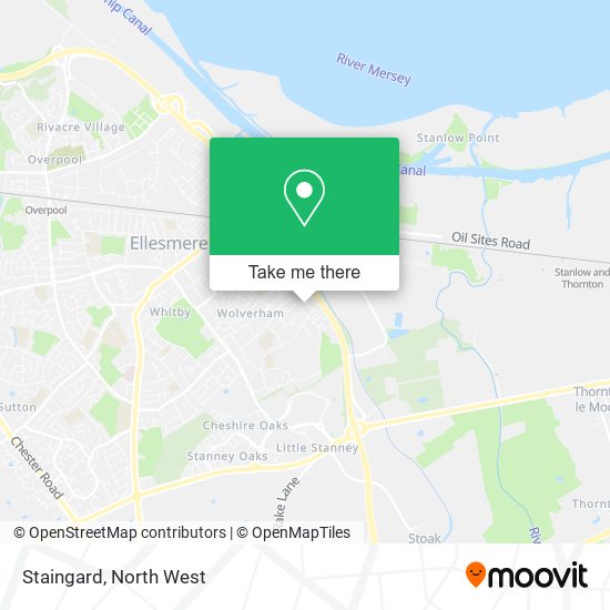 Staingard map