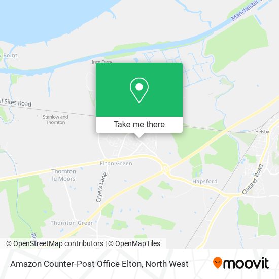Amazon Counter-Post Office Elton map