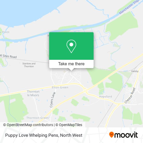 Puppy Love Whelping Pens map
