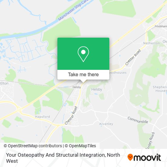 Your Osteopathy And Structural Integration map