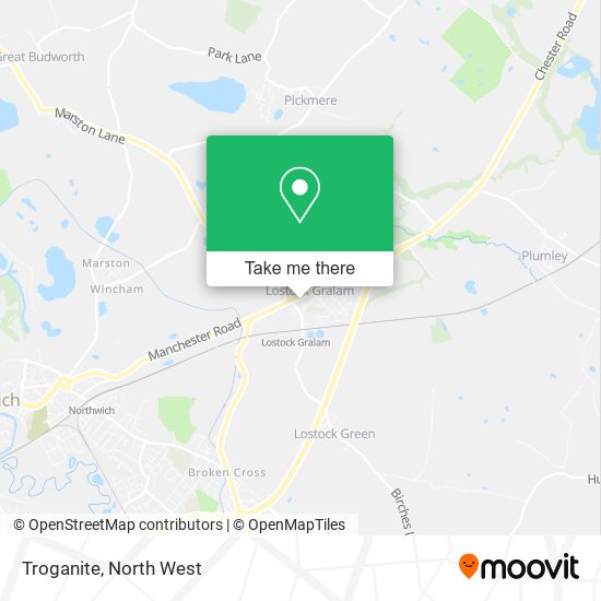 Troganite map