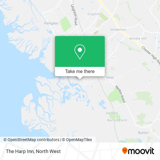The Harp Inn map