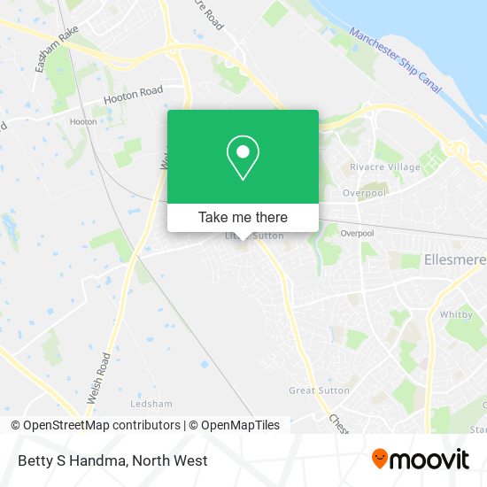 Betty S Handma map