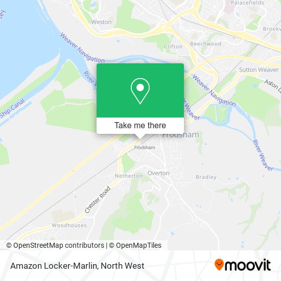 Amazon Locker-Marlin map