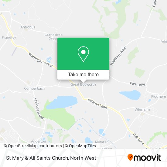 St Mary & All Saints Church map