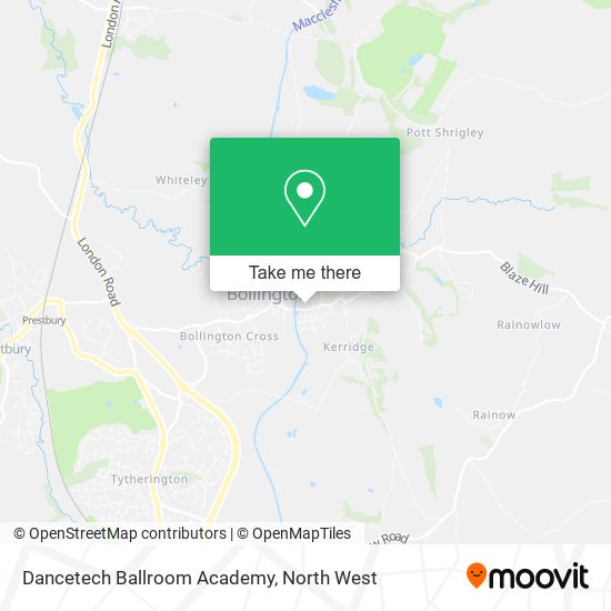 Dancetech Ballroom Academy map
