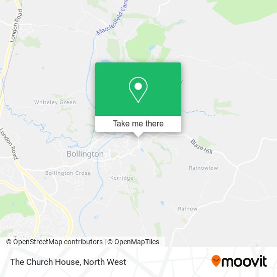 The Church House map