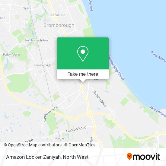 Amazon Locker-Zaniyah map