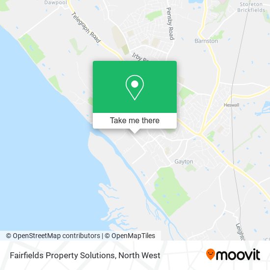 Fairfields Property Solutions map