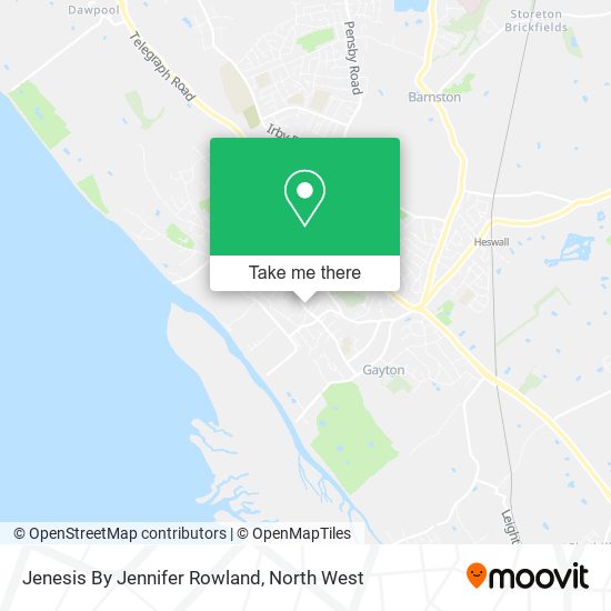 Jenesis By Jennifer Rowland map
