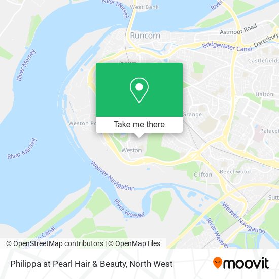 Philippa at Pearl Hair & Beauty map