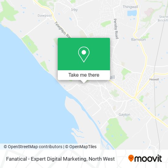 Fanatical - Expert Digital Marketing map