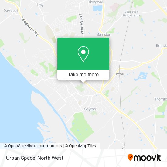 Urban Space map