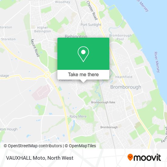 VAUXHALL Moto map