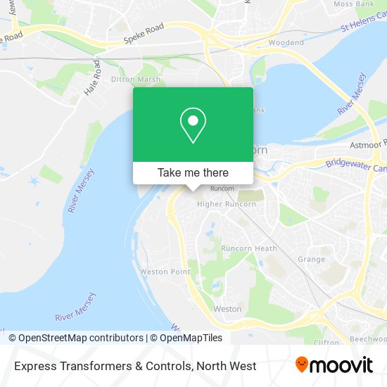 Express Transformers & Controls map