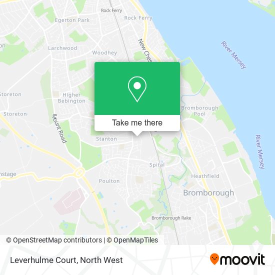 Leverhulme Court map