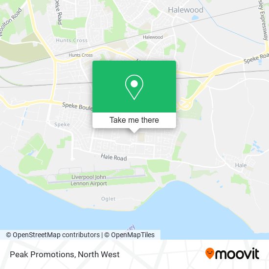 Peak Promotions map