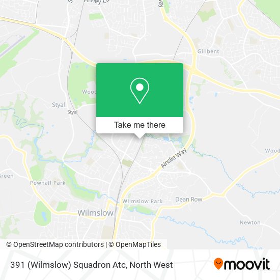 391 (Wilmslow) Squadron Atc map